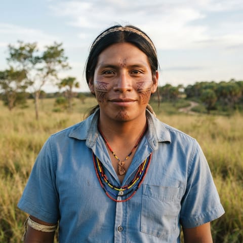 AI-generated illustration representing the Masiguare people