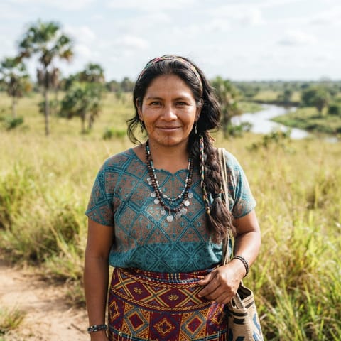 AI-generated illustration representing the Amaruwa people