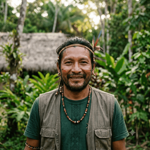 AI-generated illustration representing the Mawayana people