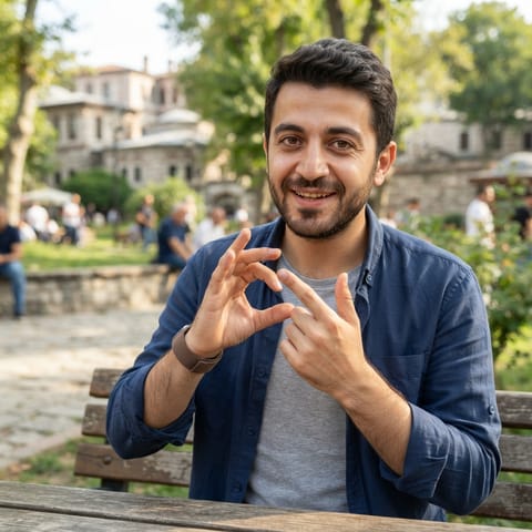 AI-generated illustration representing the Deaf Turks people