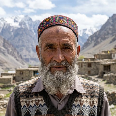 AI-generated illustration representing the Rushon people