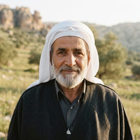 AI-generated illustration representing the Druze people