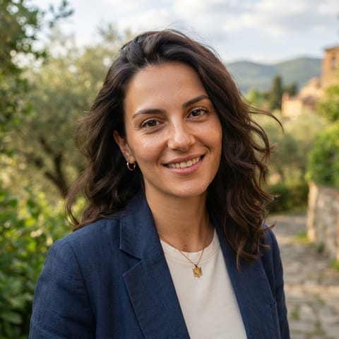AI-generated illustration representing the Albanians people