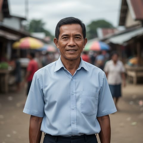 Illustration générée par IA représentant le peuple Central Asmat