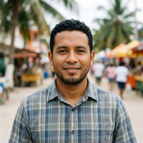 AI-generated illustration representing the Belizean people