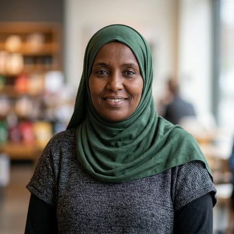 Ilustración generada por IA que representa al pueblo Eritreans
