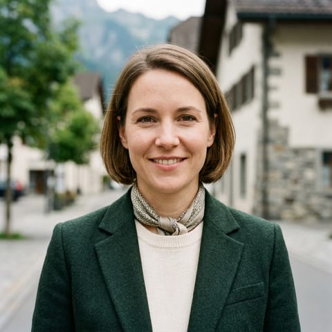 AI-generated illustration representing the Liechtensteiners people