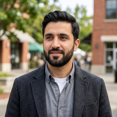 AI-generated illustration representing the Northern Pashtuns people