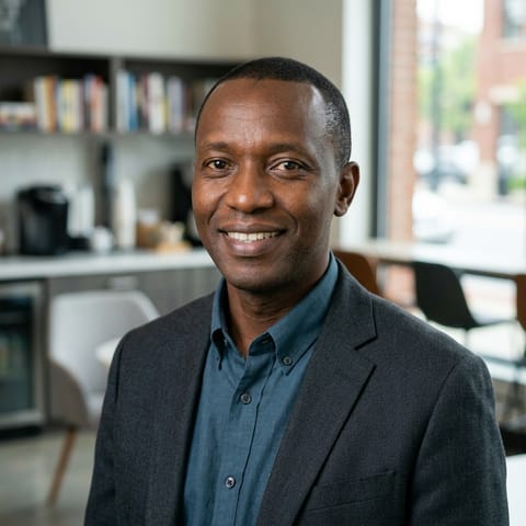 AI-generated illustration representing the Rwandans people