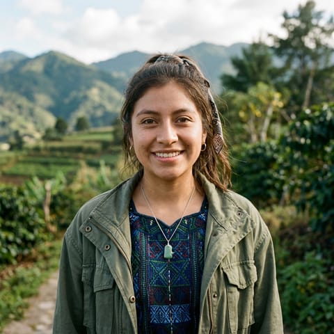 AI-generated illustration representing the Guatemalans people