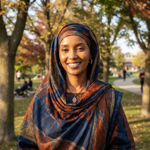 AI-generated illustration representing the Mauritanians people