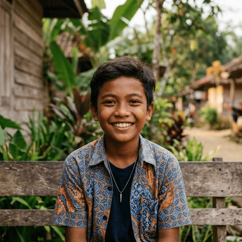 AI-generated illustration representing the Lampung Way Kanan people