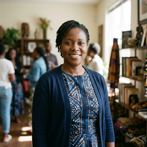 AI-generated illustration representing the Yoruba people