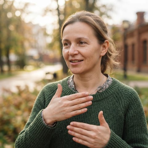 AI-generated illustration representing the Deaf Belarusians people