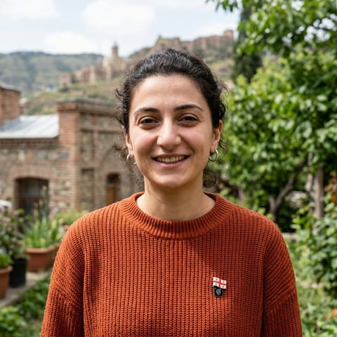 AI-generated illustration representing the Deaf Georgians people