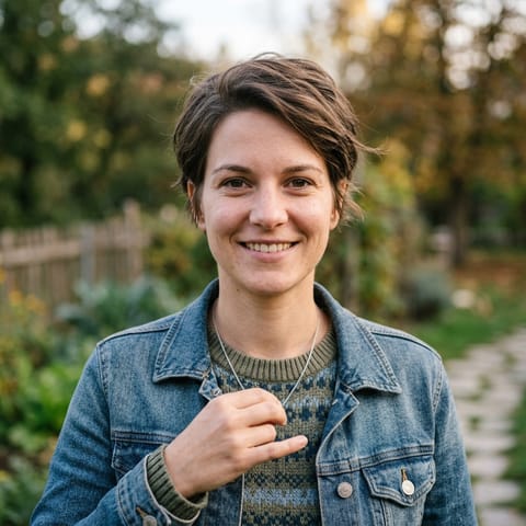 AI-generated illustration representing the Deaf Slovenes people