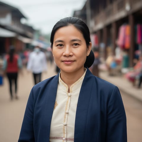 AI-generated illustration representing the Tai Leng people