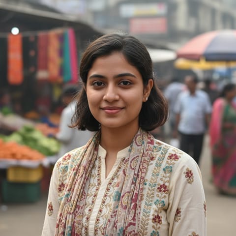 AI-generated illustration representing the Mali (Marathi) people
