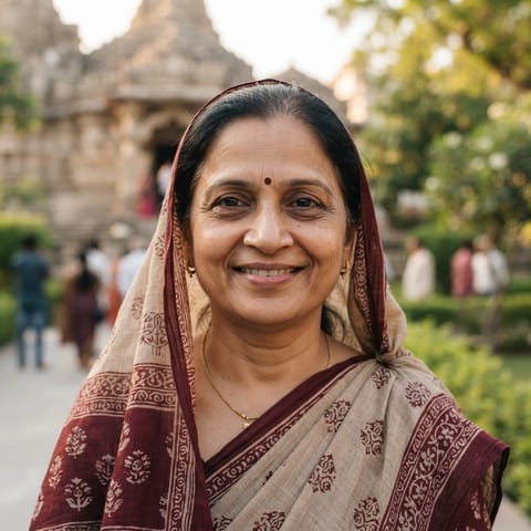 AI-generated illustration representing the Jains (Hindi) people
