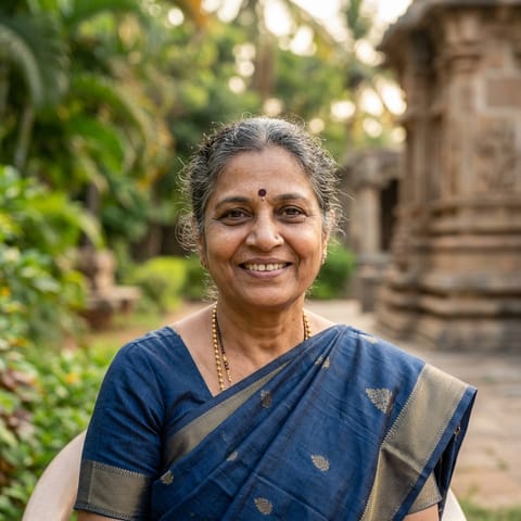 AI-generated illustration representing the Jains (Telugu) people