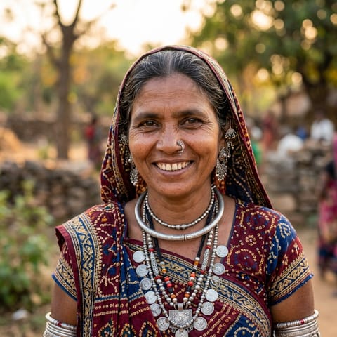 AI-generated illustration representing the Banjara (Odia) people