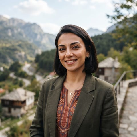AI-generated illustration representing the Turks people