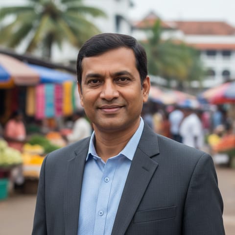 AI-generated illustration representing the Bania (Malayalam) people
