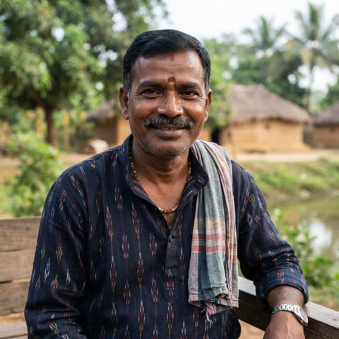 AI-generated illustration representing the Bhoi (Odia) people