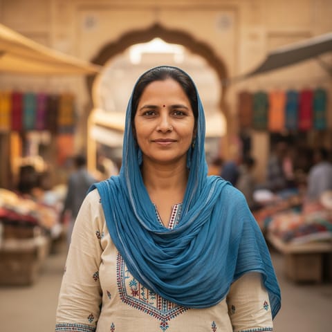 代表Kahar (Shekhawati)人的 AI 生成插图