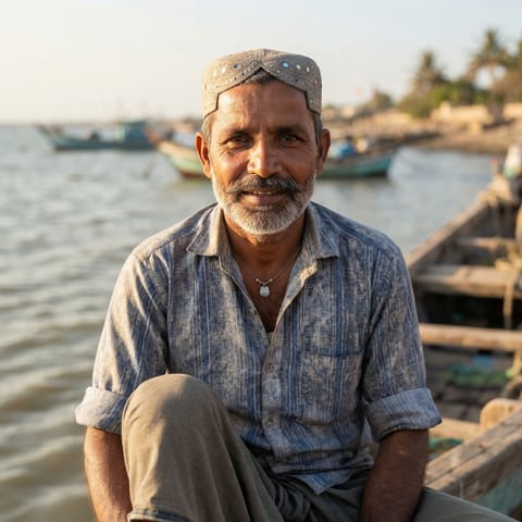 AI-generated illustration representing the Machhiyara people