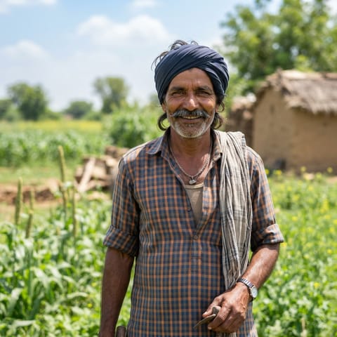 Illustration générée par IA représentant le peuple Dhanak (Dhundari)