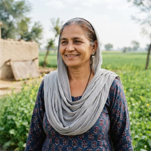AI-generated illustration representing the Dhanak (Punjabi) people