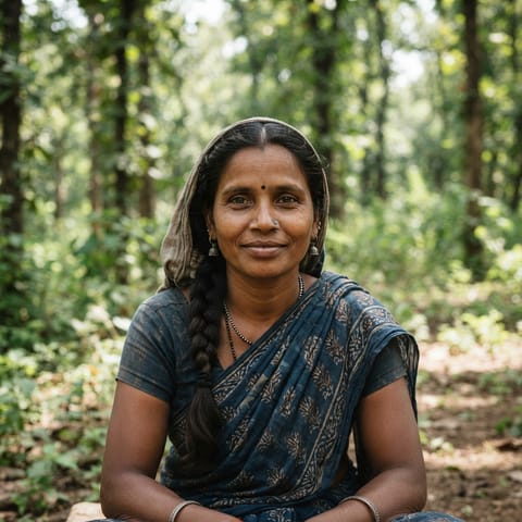 AI-generated illustration representing the Kol (Chhattisgarhi) people
