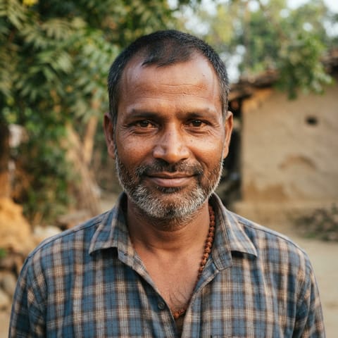 AI-generated illustration representing the Dom (Bhojpuri) people