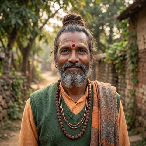 代表Jogi (Odia)人的 AI 生成插图