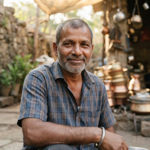 AI-generated illustration representing the Kasar (Hindi) people