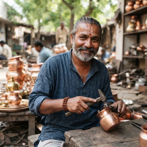 AI-generated illustration representing the Kasar (Gujarati) people
