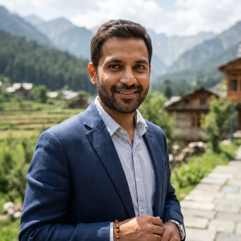 AI-generated illustration representing the Khatri (Pahari) people