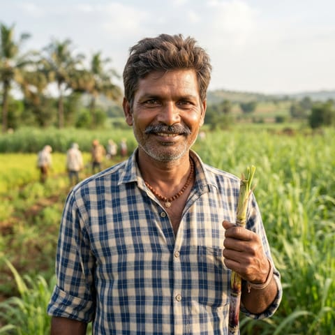 AI-generated illustration representing the Kurmi (Chhattisgarhi) people