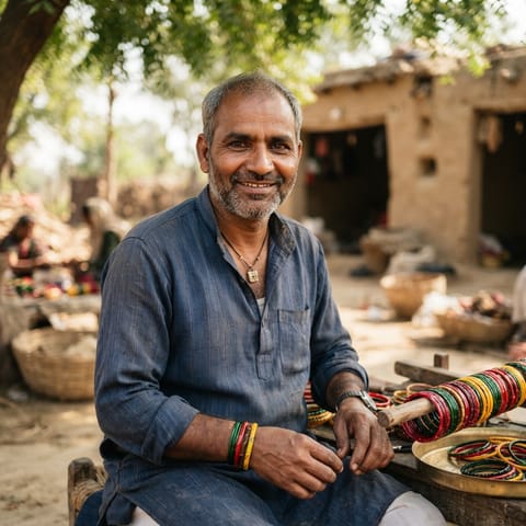 AI-generated illustration representing the Lakhera (Haryanvi) people