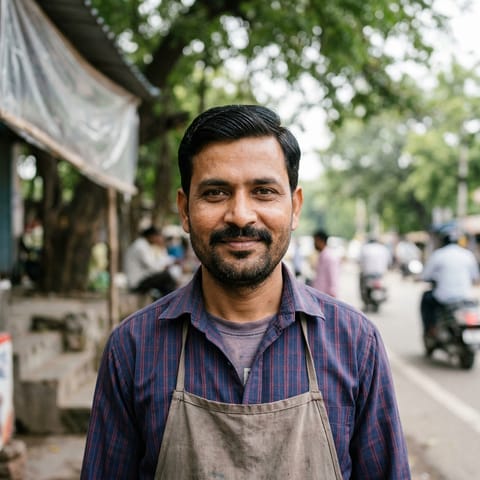 AI-generated illustration representing the Nai (Assamese) people