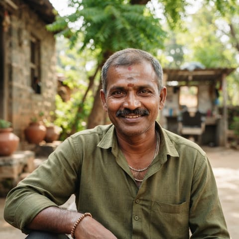 AI-generated illustration representing the Nai (Kannada) people