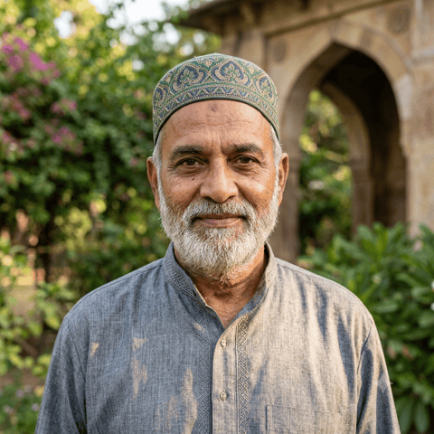 AI-generated illustration representing the Sayyid (Gujarati) people