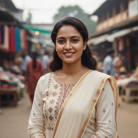 AI-generated illustration representing the Rajput (Assamese) people