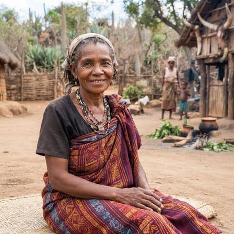 AI-generated illustration representing the Masikoro people