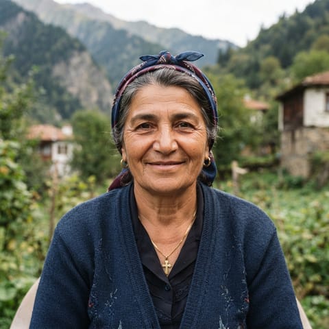 AI-generated illustration representing the Pontic Greeks people
