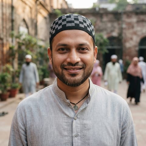 AI-generated illustration representing the Bengali Shia Muslims people
