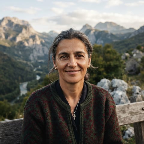 AI-generated illustration representing the Serbs people