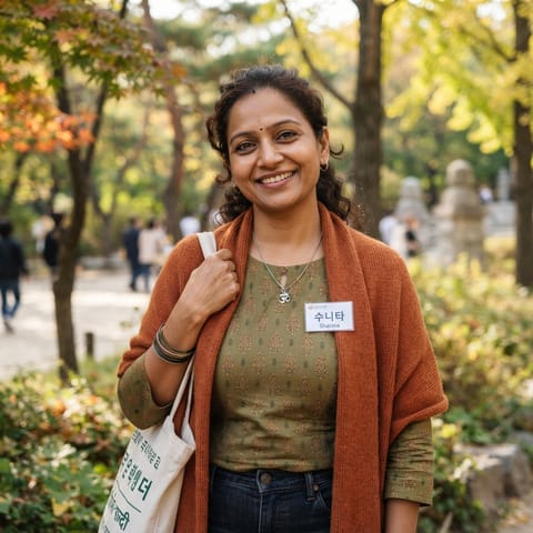 AI-generated illustration representing the Hindi people