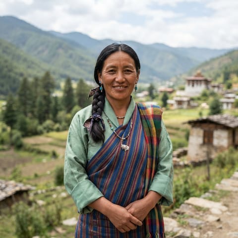 AI-generated illustration representing the Lakha people